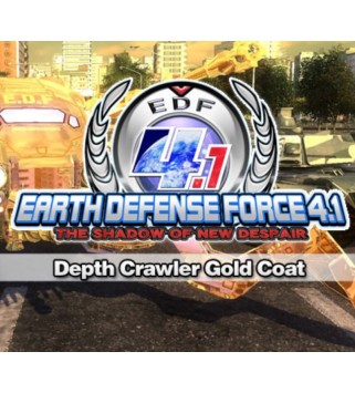 EARTH DEFENSE FORCE 4.1 - Depth Crawler Gold Coat DLC Steam Key GLOBAL